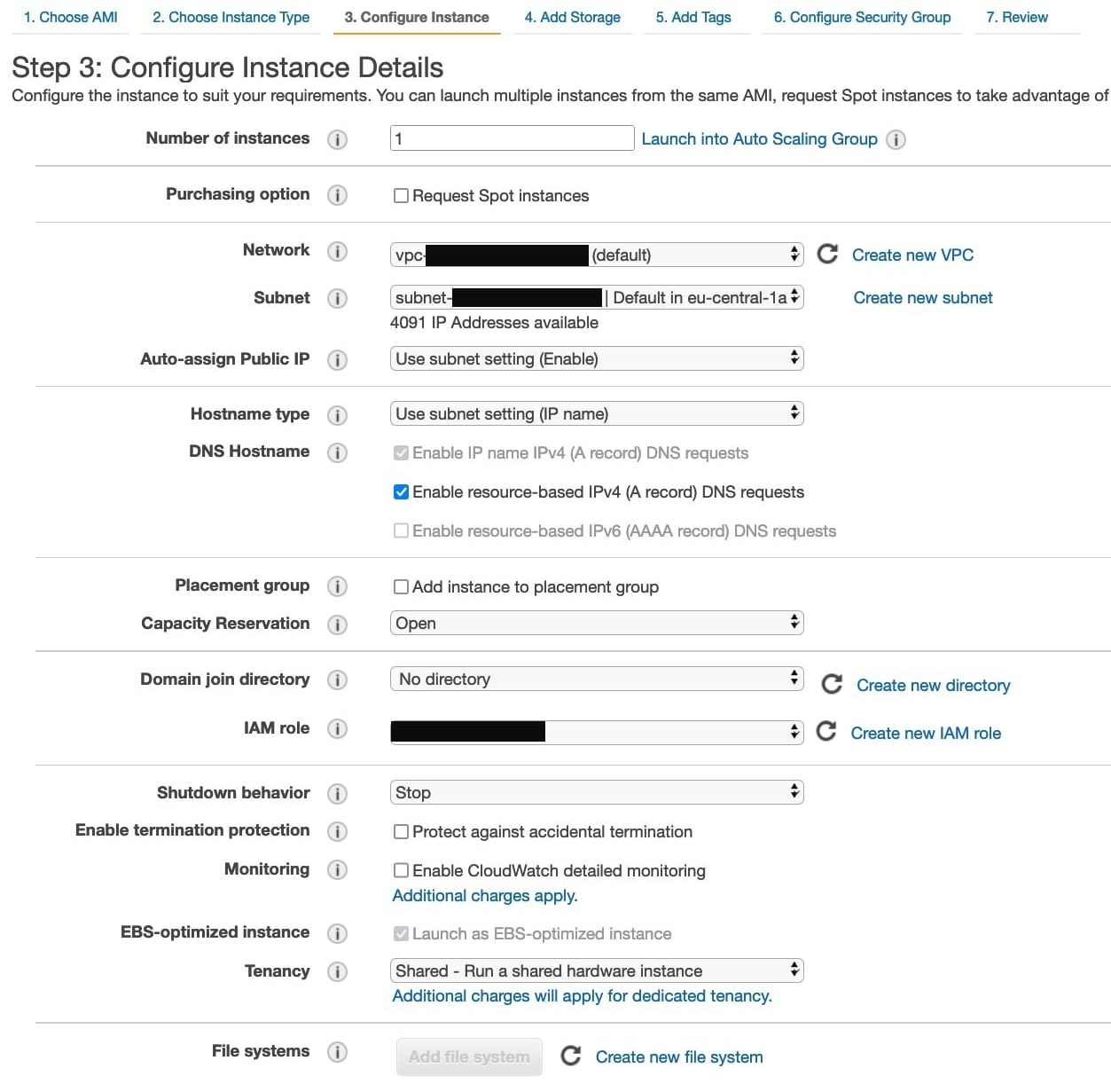 Create EC2 Instance