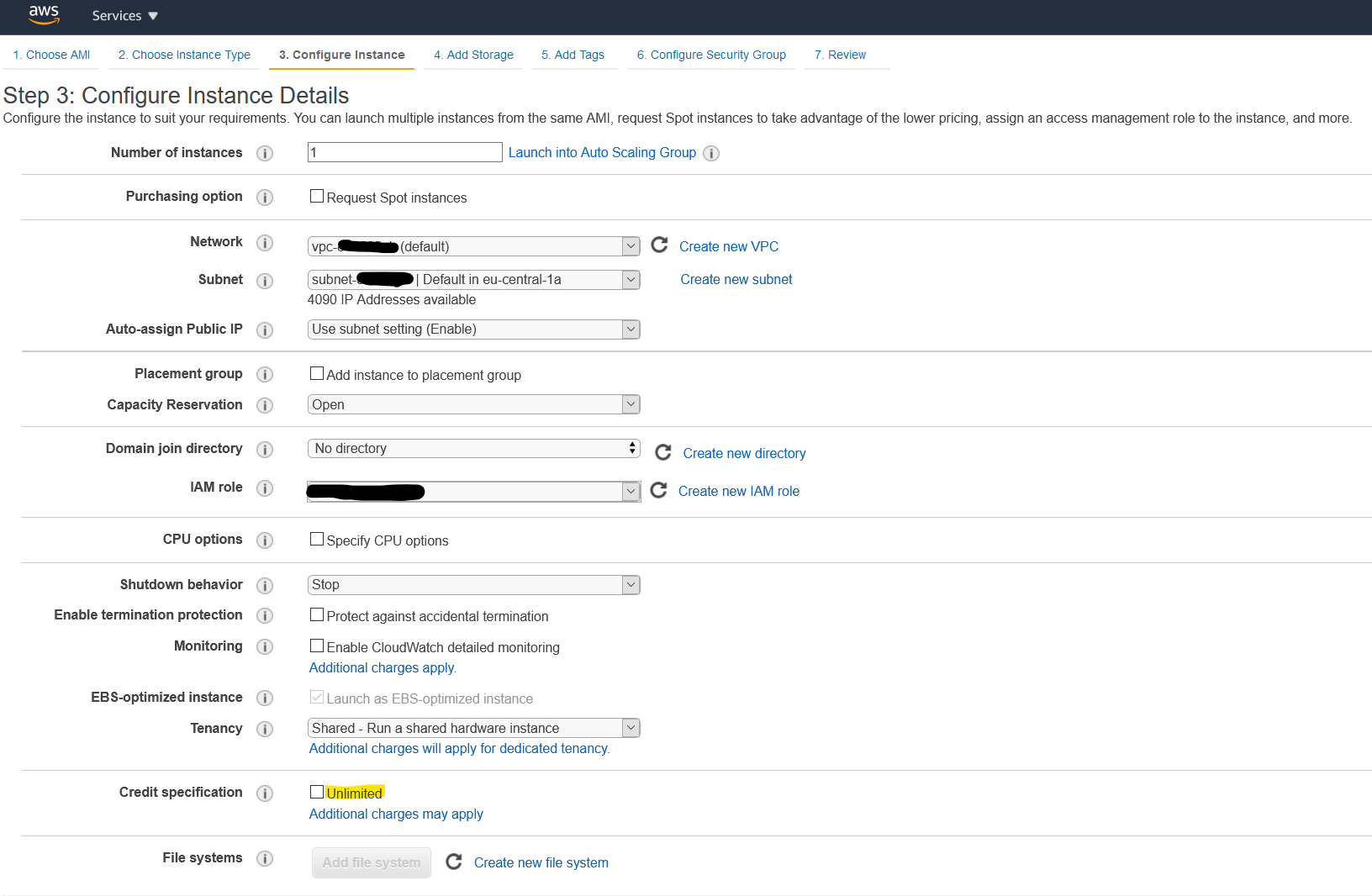 Create EC2 Instance